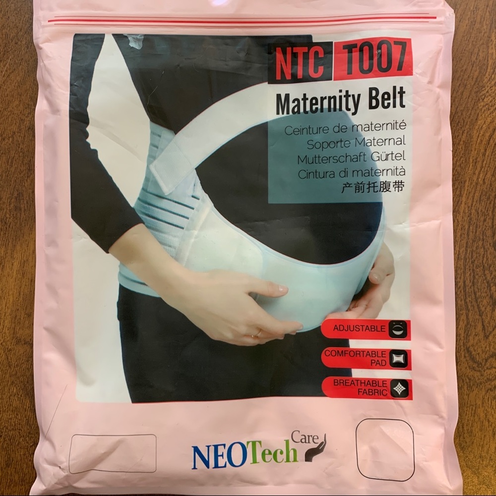 Maternity Belt Black XXL